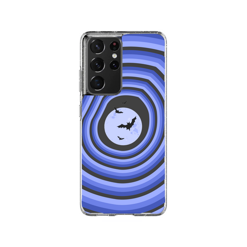 Retro Moon Design Phone Case Samsung S21 Ultra