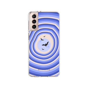 Retro Moon Design Phone Case Samsung S21