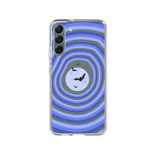 Retro Moon Design Phone Case Samsung S22 Plus