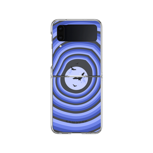 Retro Moon Design Phone Case Samsung Z Flip 4