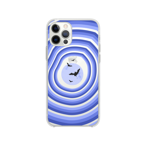 Retro Moon Design Phone Case iPhone 12 Pro