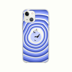 Retro Moon Design Phone Case iPhone 13 mini