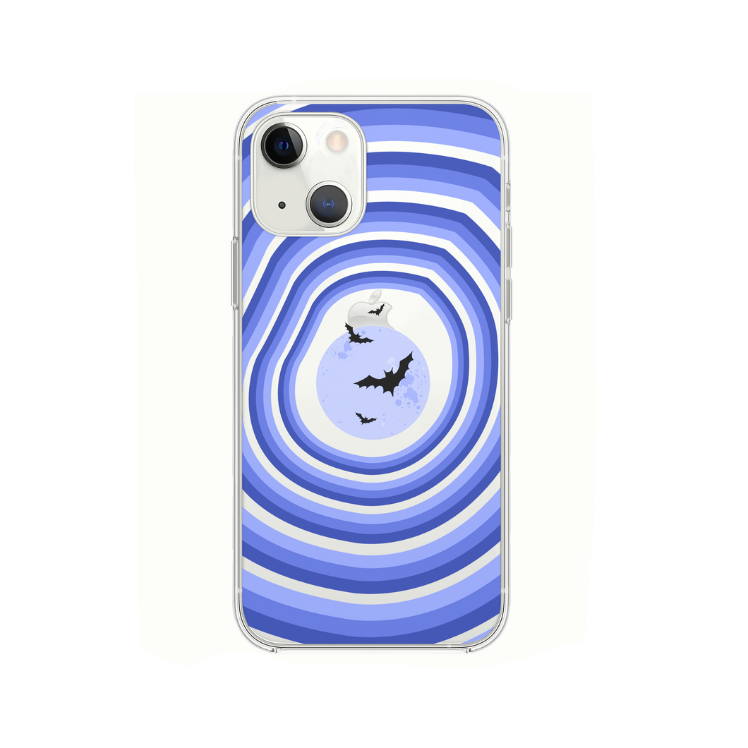 Retro Moon Design Phone Case iPhone 14 Plus