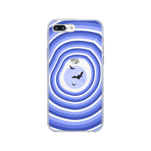 Retro Moon Design Phone Case iPhone 7 Plus